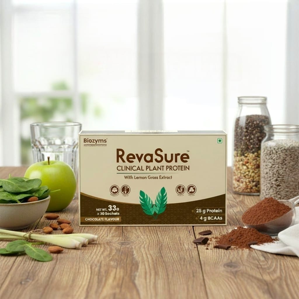 RevaSure - The Transformation Kit I Bloat-Free Plant protein 30 Sachets.