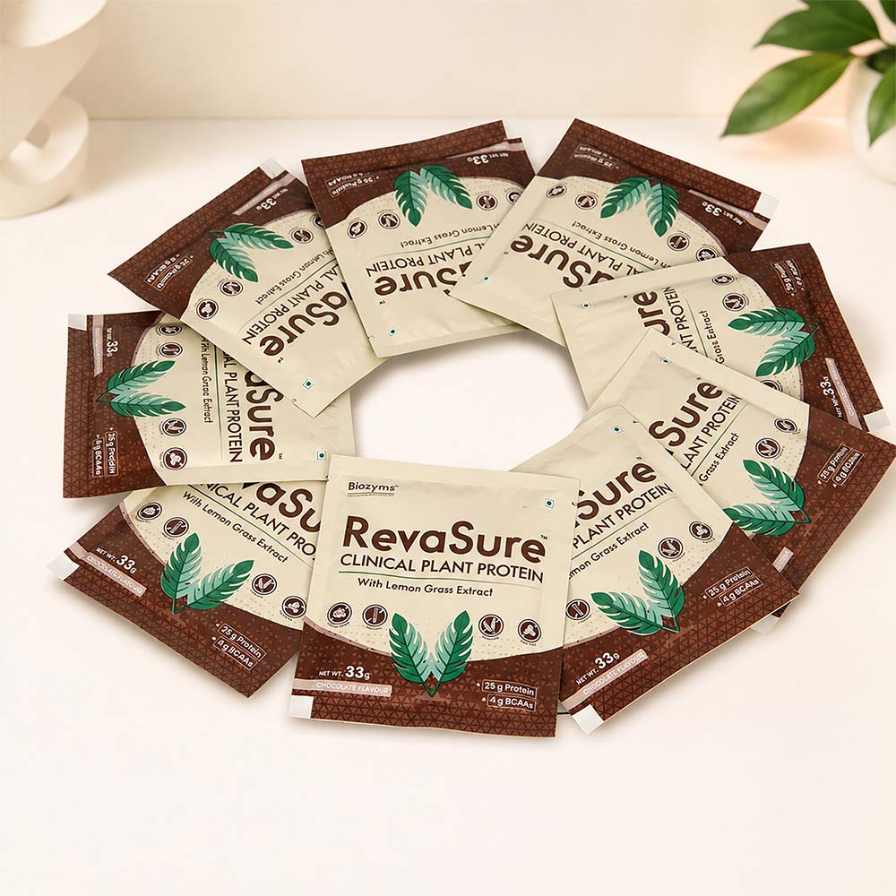 RevaSure - The Experience Kit I Bloat-Free Plant Protein 10 Sachets.